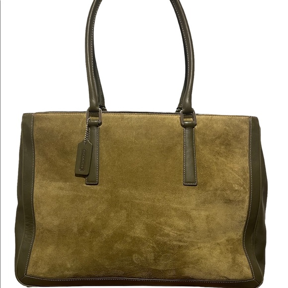COACH Bonnie Suede Tote - Picture 1 of 10